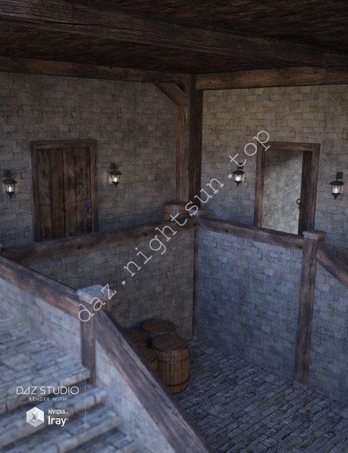 [daz场景] 城堡内部-DAZ爱好者