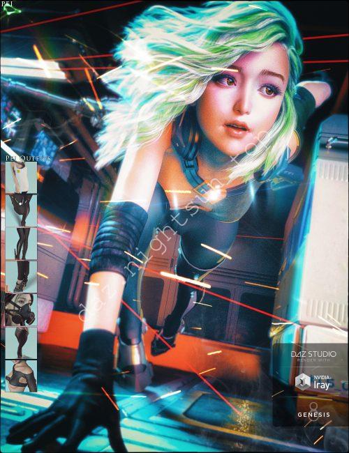 [daz角色] 佩和佩的套装-DAZ爱好者