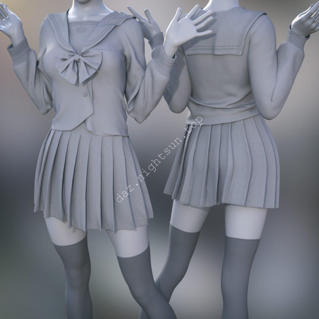 图片[2]-[daz服装] dForce JK套装-DAZ爱好者