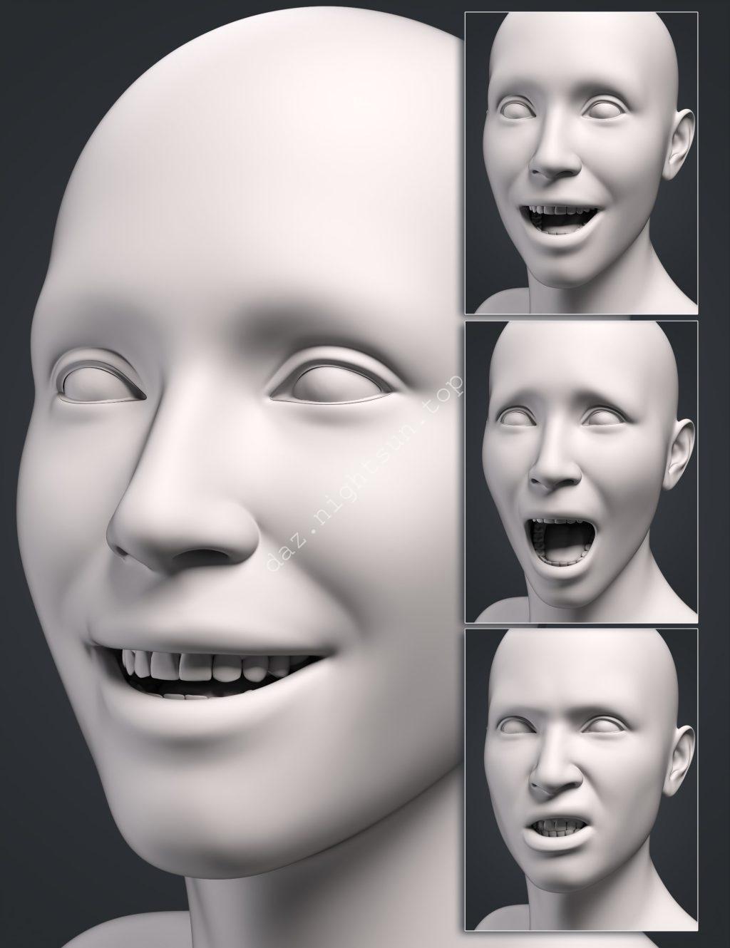 [daz表情] Genesis 9 Expressions