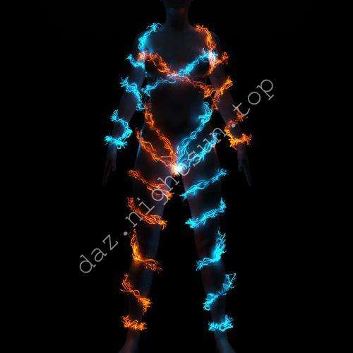 [daz材质] 笼罩着电光与火焰-DAZ爱好者