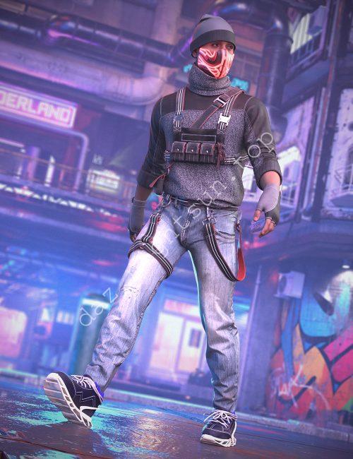 [daz服装] 流浪者高清服装纹理包-DAZ爱好者
