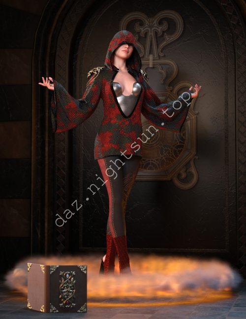 [daz材质] Surci for CB Arc Outfit for Genesis 9-DAZ爱好者