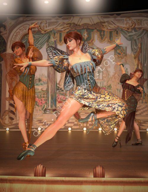 [daz材质] 西尔万花园 芥子服装附加包-DAZ爱好者