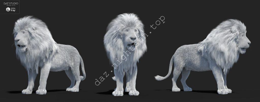 图片[2]-[daz生物] 猫科 – 狮子 – Felidae by AM – Lion-DAZ爱好者