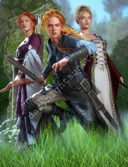 [daz合集] 维多利亚 9 超级大礼包-DAZ爱好者