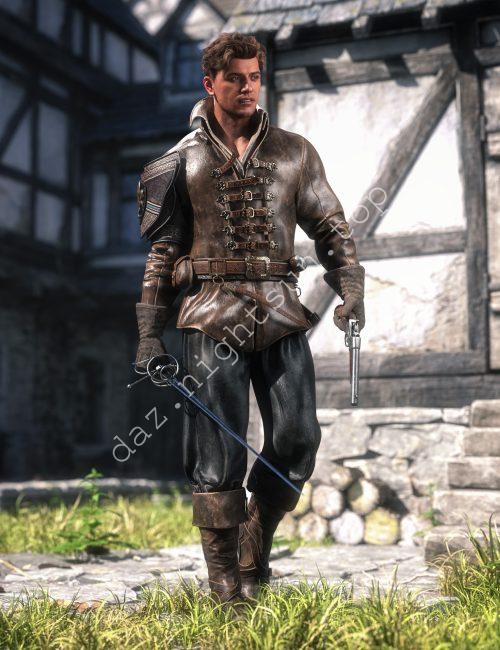 [daz合集] 迈克尔 9 HD 前奏捆绑包-DAZ爱好者