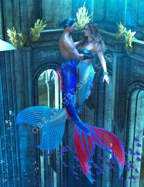 [daz插件] 皇家波浪尾巴和姿势-DAZ爱好者