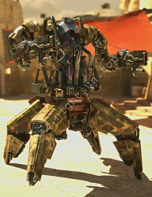 [daz机械] XI 中型机动攻击机甲-DAZ爱好者