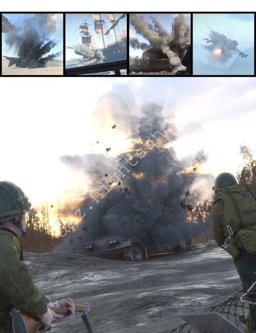 [daz插件] VDB 爆炸特效-DAZ爱好者