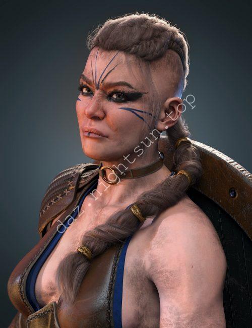 [daz发型] 巴塞拉杰的发型-DAZ爱好者