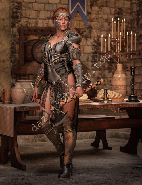 [daz服装] dForce 布林希尔德装备-DAZ爱好者