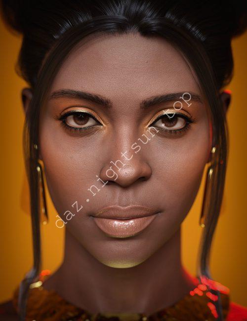 [daz角色] 安吉拉 9 高清妆容-DAZ爱好者