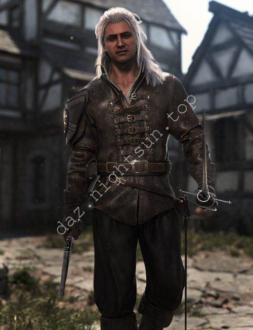 [daz姿势] 骑士王朝剑枪姿势 for Genesis 9-DAZ爱好者