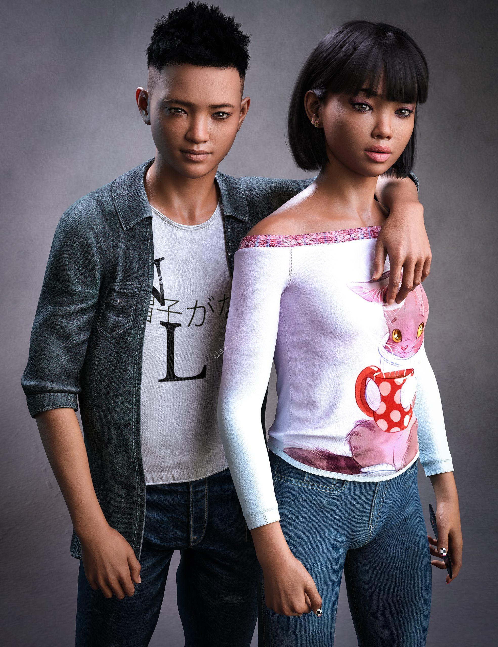 [daz角色] ES3D Mari HD for Genesis 9-DAZ爱好者