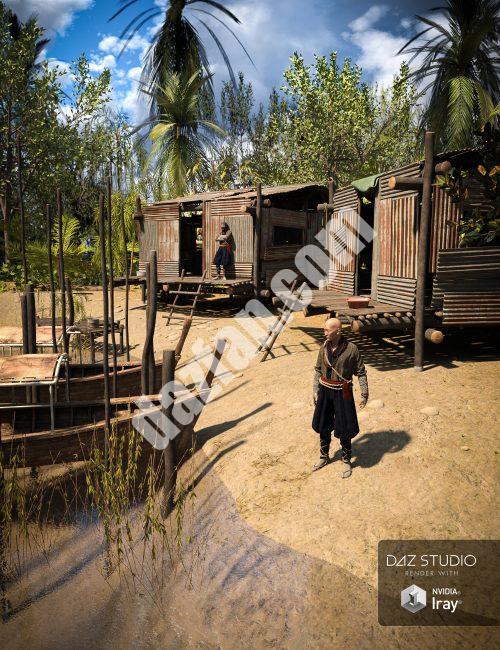 [daz合集] 亚洲河-DAZ爱好者