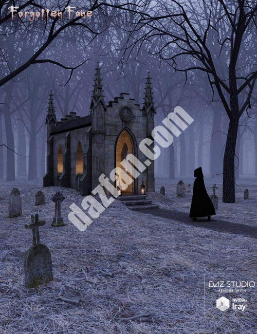 [daz场景] 被遗忘的神殿环境和HDRI-DAZ爱好者