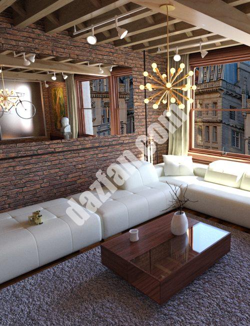 [daz场景] 纽约的客厅-DAZ爱好者