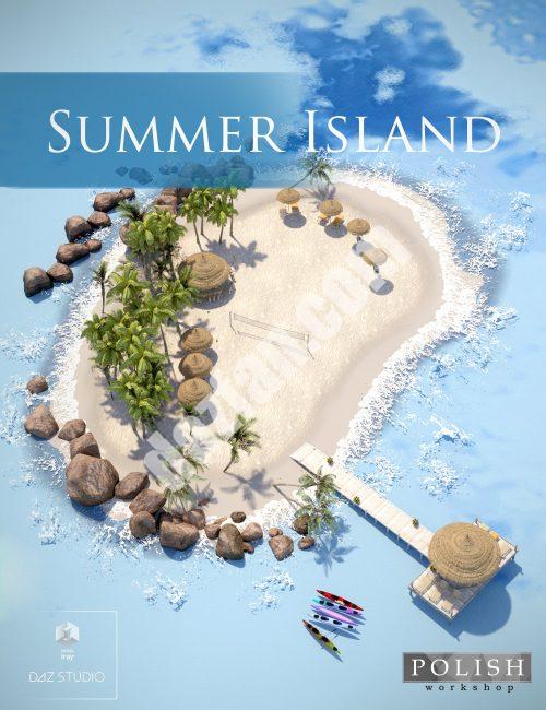 [daz场景] 夏天岛-DAZ爱好者