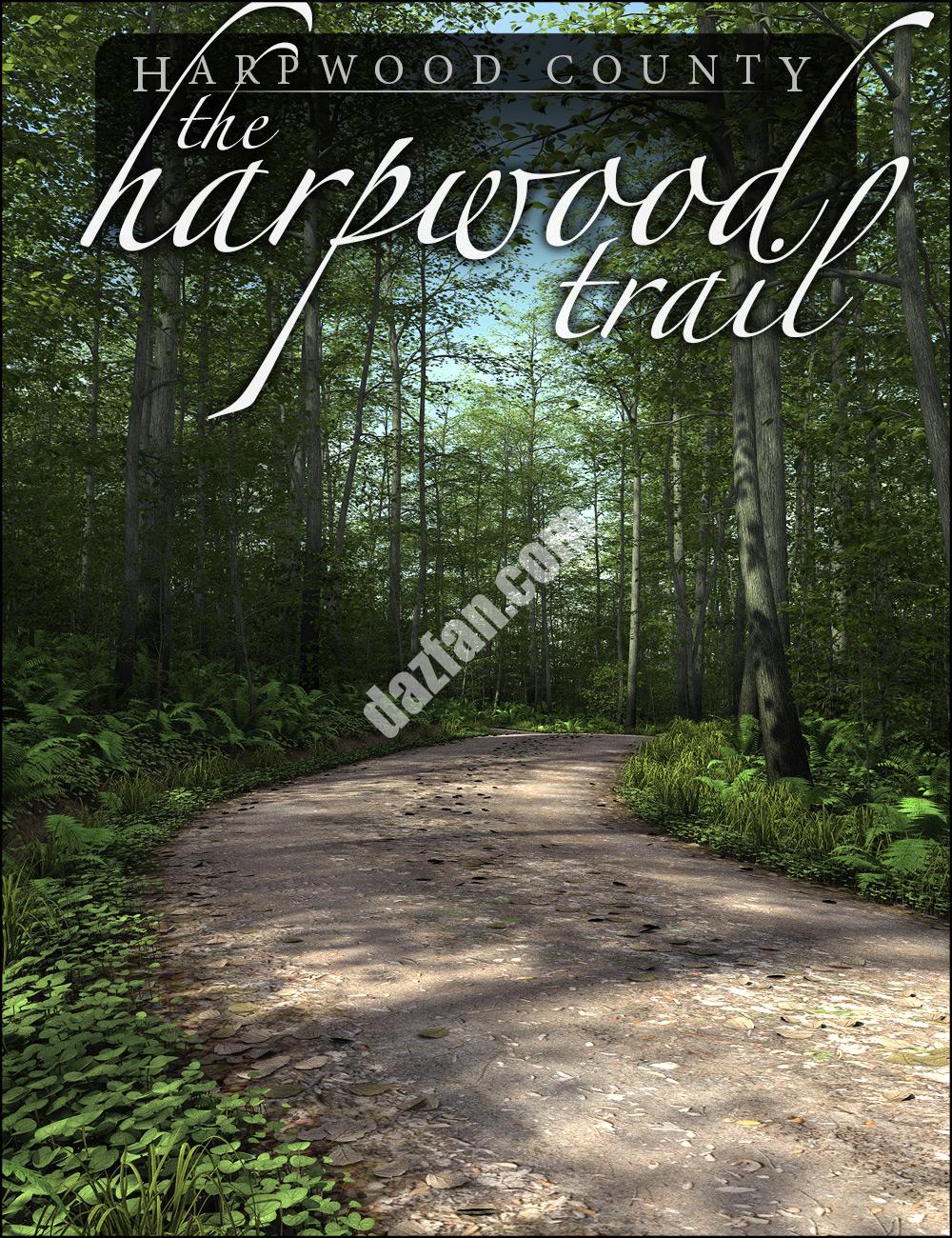 [daz场景] Daz工作室的Harpwood Trail-DAZ爱好者