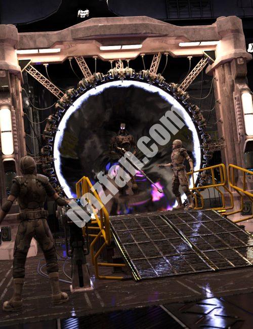 [daz场景] 一次门-DAZ爱好者