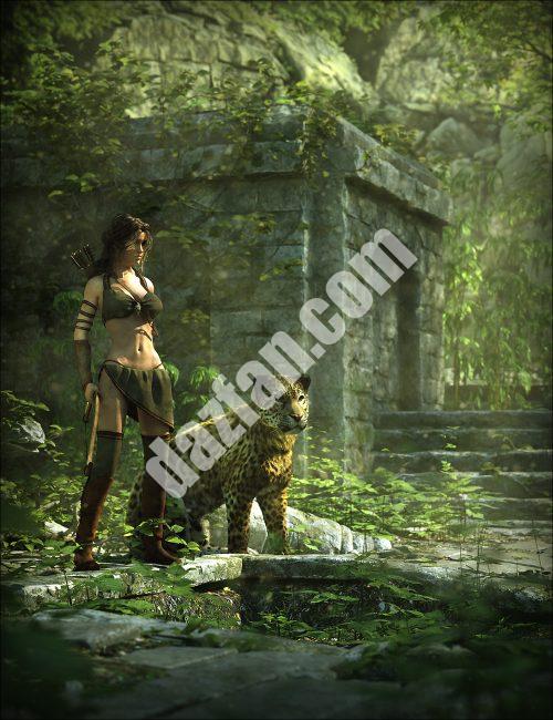 [daz场景] 废弃的寺庙-DAZ爱好者