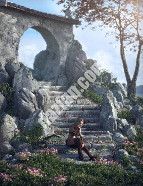 [daz场景] 东方的心脏-DAZ爱好者