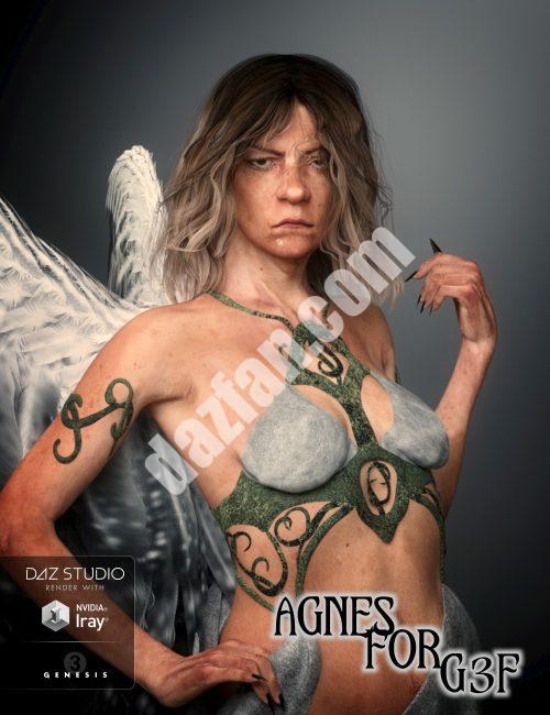 [daz角色] 艾格尼丝的G3F-DAZ爱好者