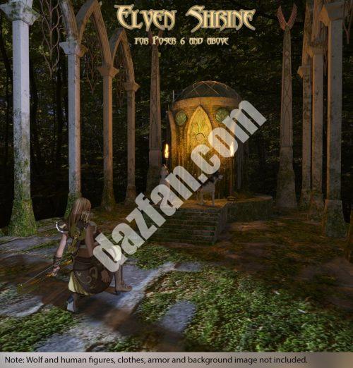 [daz场景] AJ 精灵圣地-DAZ爱好者