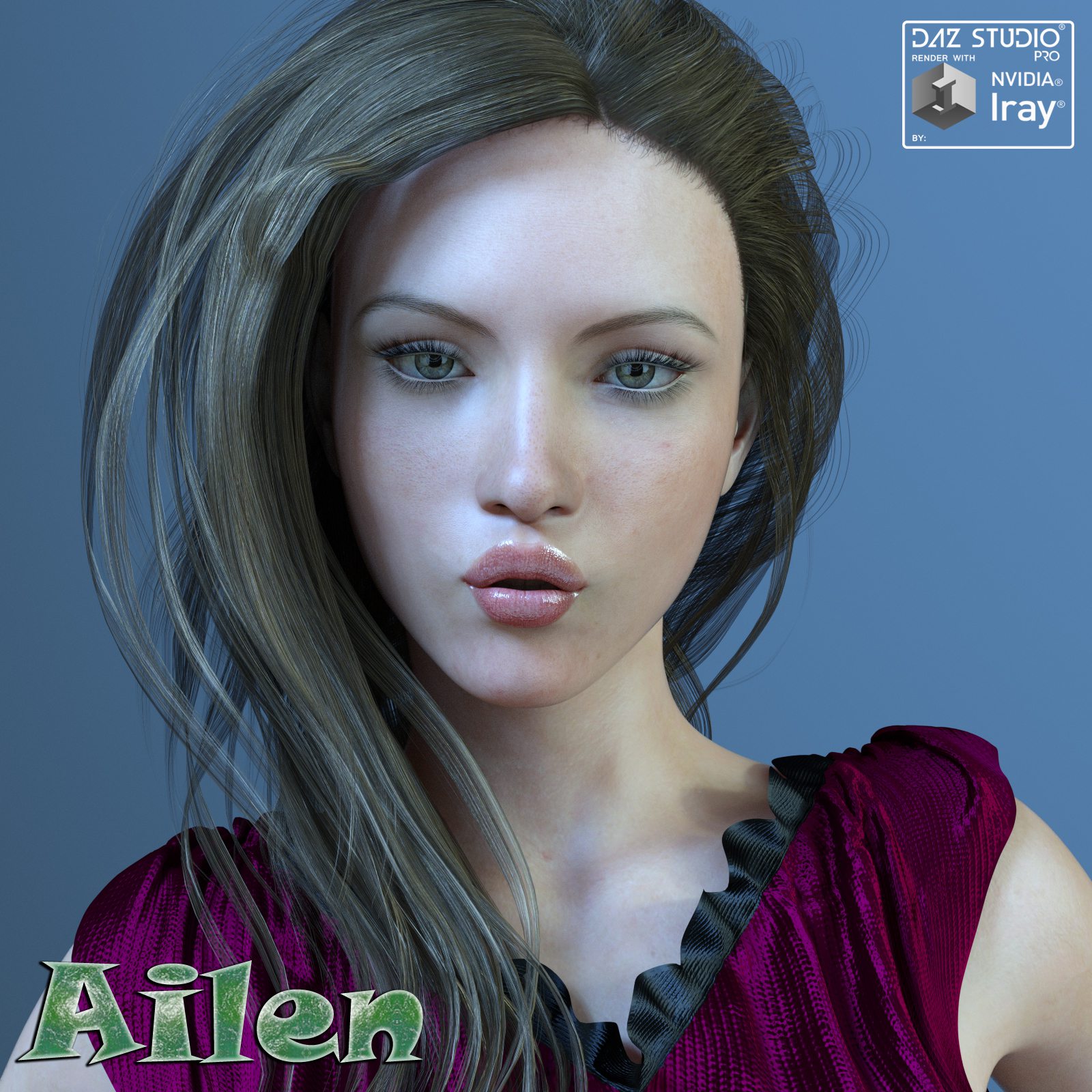 [daz角色] 为G3F Ailen-DAZ爱好者