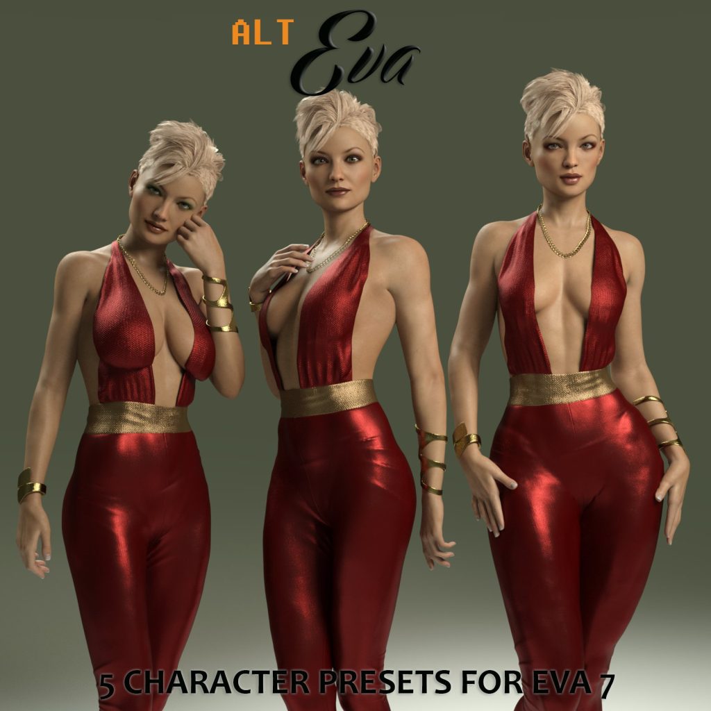 [daz角色] Alt伊娃-DAZ爱好者