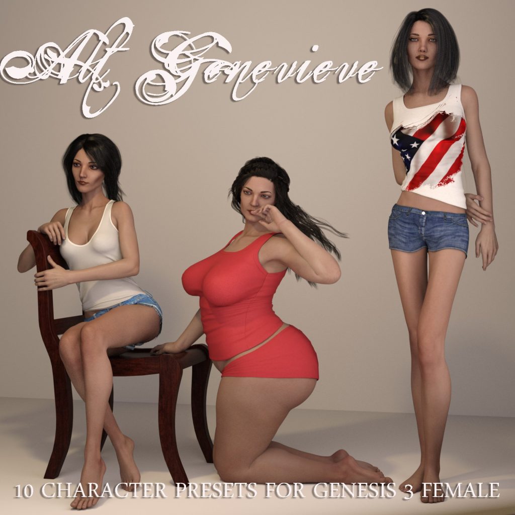 [daz角色] Alt吉纳维芙-DAZ爱好者