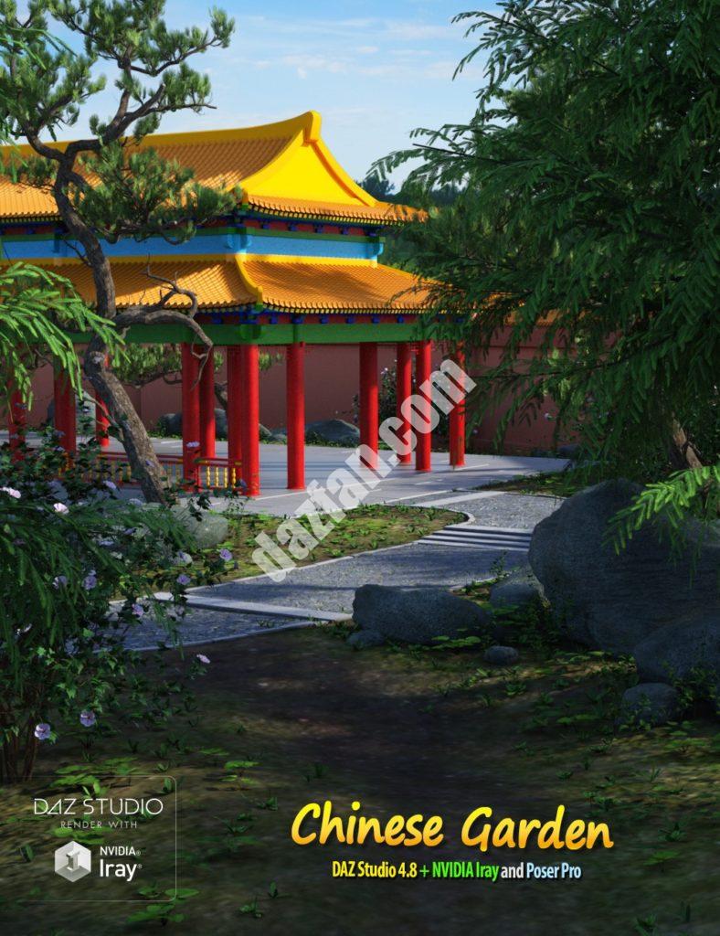 [daz场景] 中国园林-DAZ爱好者