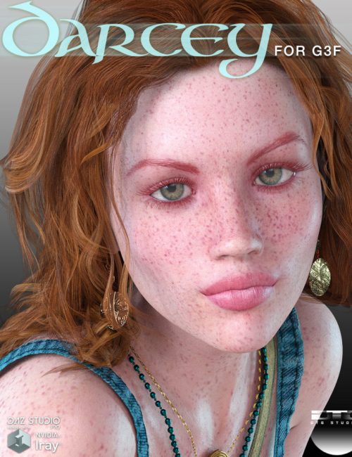 [daz角色] DTG Studio Darcey for G3F-DAZ爱好者