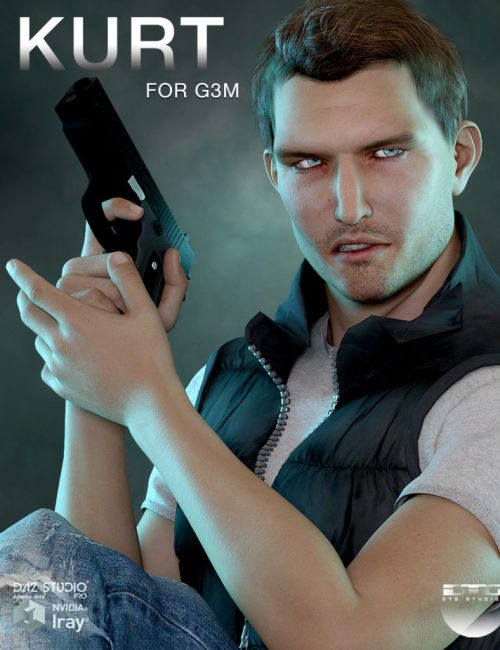 [daz角色] DTG工作室Kurt为G3M-DAZ爱好者