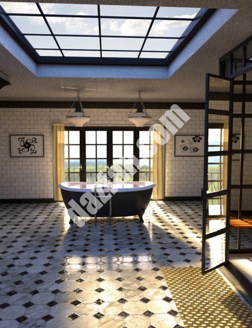 [daz场景] FG的浴-DAZ爱好者