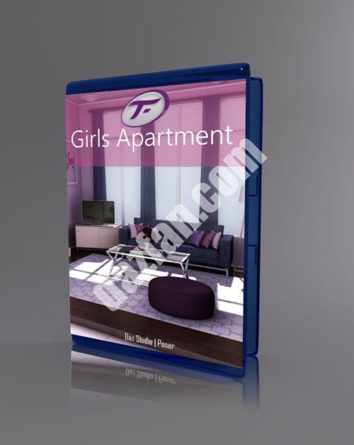 [daz场景] 女生公寓-DAZ爱好者