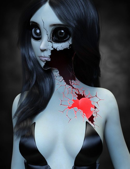 [daz角色] HPFK丽诺拉星2.0和爱子7-DAZ爱好者