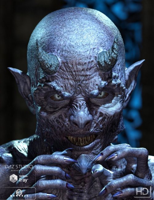 [daz角色] 安尼卡恶魔的Hellion HD-DAZ爱好者