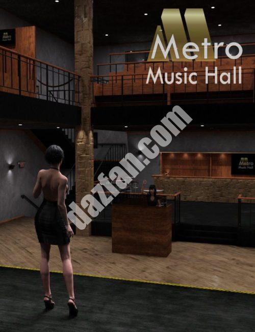 [daz场景] IDG地铁音乐厅-DAZ爱好者