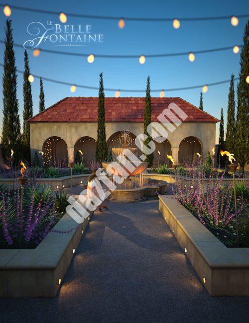 [daz场景] 勒贝尔方丹-DAZ爱好者