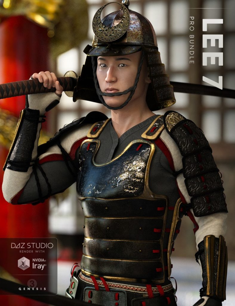 [daz角色] Lee 7 Pro Bundle-DAZ爱好者