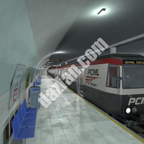 [daz场景] 地铁和地铁站-DAZ爱好者