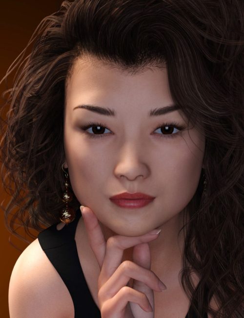 [daz角色] 紫衣为G3F-DAZ爱好者