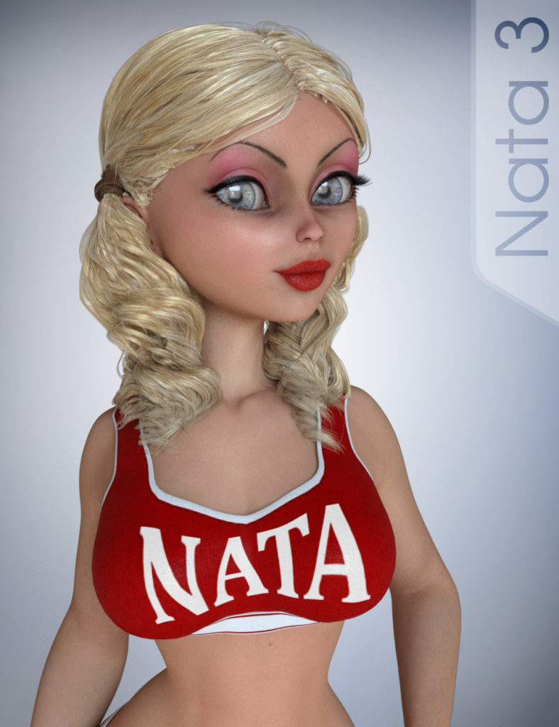 [daz角色] Nata 3代表创世纪3的女性-DAZ爱好者