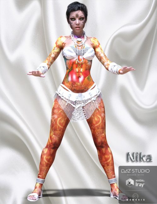 [daz角色] Nika代表《创世纪3》中的女性-DAZ爱好者