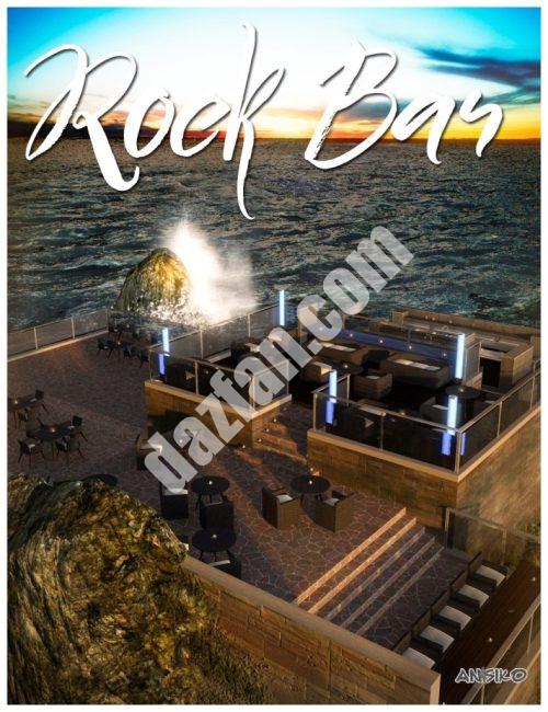 [daz场景] 摇滚酒吧-DAZ爱好者