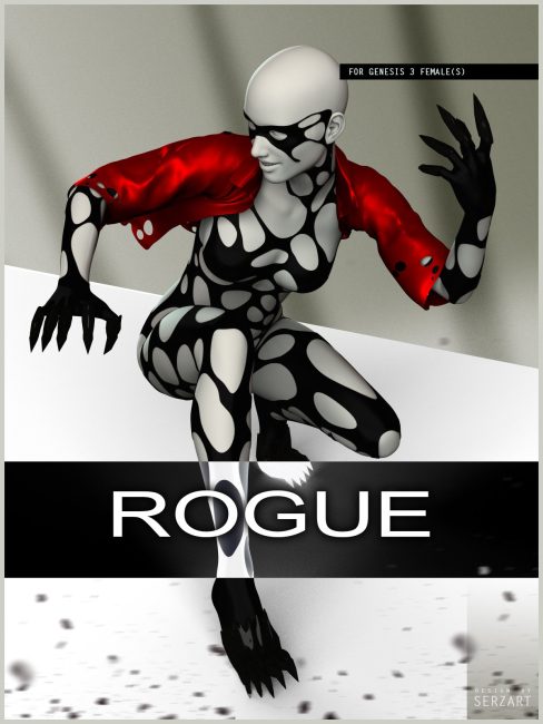 [daz角色] Rogue for Genesis 3 Female-DAZ爱好者