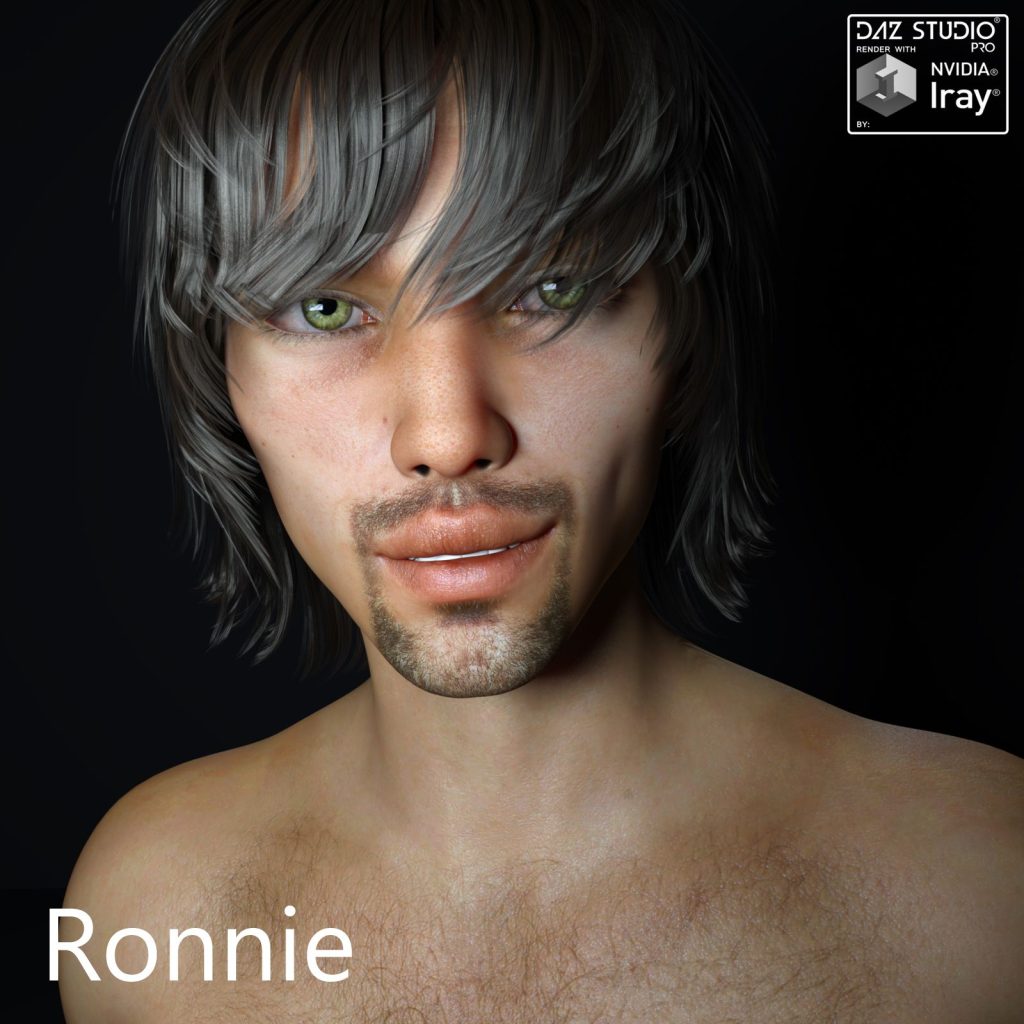 [daz角色] 罗尼的G3M-DAZ爱好者