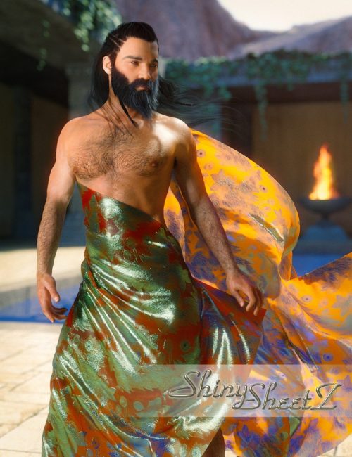 [daz角色] Shiny SheetZ Genesis 3 Male(s)-DAZ爱好者